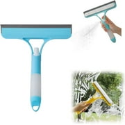 Kingtowag Brush, Multifunction Window Cleaning Tool Multipurpose Silicone Window Cleaner with Water Spray Function Glass Door Shower Squeegee Car Home Kitchen Household Wiper Cleaning Squeegee