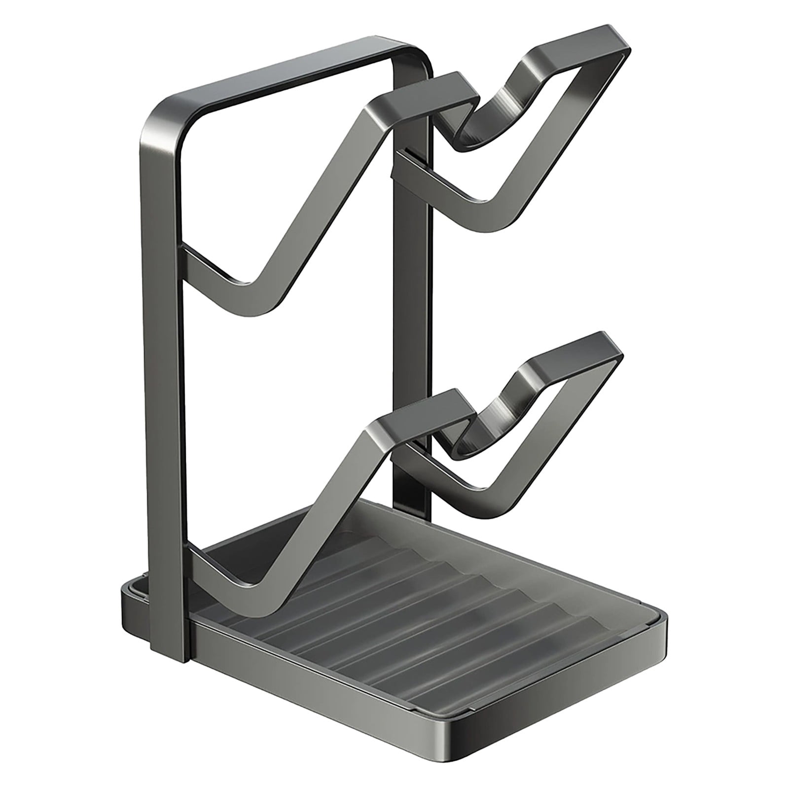 Cooking Resting Rack Kingtowag Kitchen Pot Lid Storage Rack, Stovetip Spoon Rest & Holder ...
