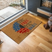 Kingtowag Party Favors, Independence Day Welcome Decorative Floor Mat Living Room Door Mat Home Independence Day Decorative Rug, 1Pc Floor Mat, Deals of The Day Clearance