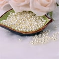 thumbnail image 1 of Kingtowag Plastic Pearl Beads (Diy Craft Spacers, Jewelry Making Findings), 130Pcs Faux Plastic Pearl Beads, Perfect For Diy Jewelry Making And Craft Projects, Large Inventory Clearance!, 1 of 8