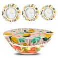 thumbnail image 1 of Kingtowag Reusable Elastic Bowl Covers Dish Lids Kitchen, 3-Piece Reusable Bowl Covers with Elastic Edge, Cotton Material, Washable, Keeps Food Fresh, Fits Various Bowl Sizes, Limited Time Clearance!, 1 of 7