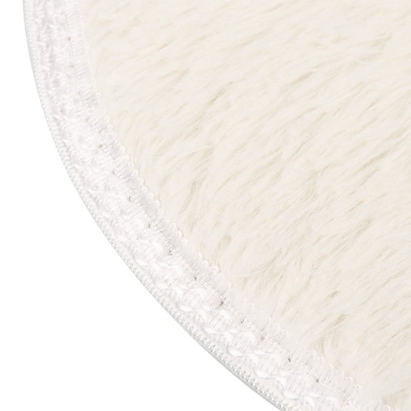 Kingtowag Shaggy Area Carpet Clearance, 30*40cm Anti-Skid Fluffy Shaggy Area Rug Home Bedroom Bathroom Floor Door Mat