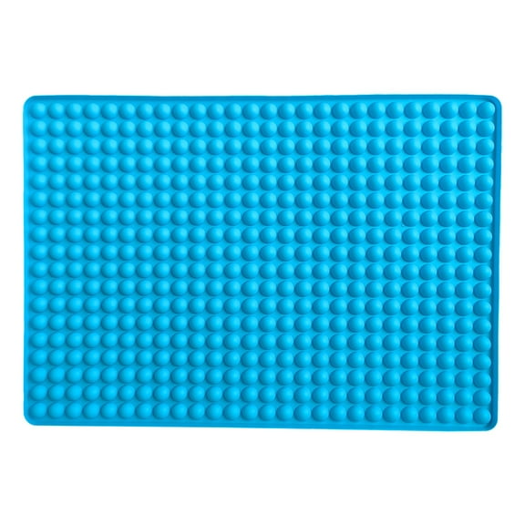 Kingtowag Silicone Baking Mat with Cavity for Candy, 468 Cavity Mini Round Silicone Mold, for Gummy Candy and Cookies