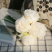 Kingtowag Spring Decor, Artificial Flowers Artificial Silk Fake Flowers Peony Floral Wedding Bouquet Bridal Hydrangea A Fake Flowers, Spring Sale 2024