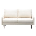 thumbnail image 1 of Kingway Furniture Hambrok Velvet Living Room Sofa in Beige, 1 of 8