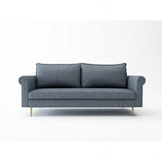 Kingway Furniture Linen Blend Catania Living room sofa in Gray