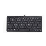 Kinhaly Computer keypads, Mini Wired KeyboardUltra Thin and Light Portable 78 Keys USB Desktop, Laptop
