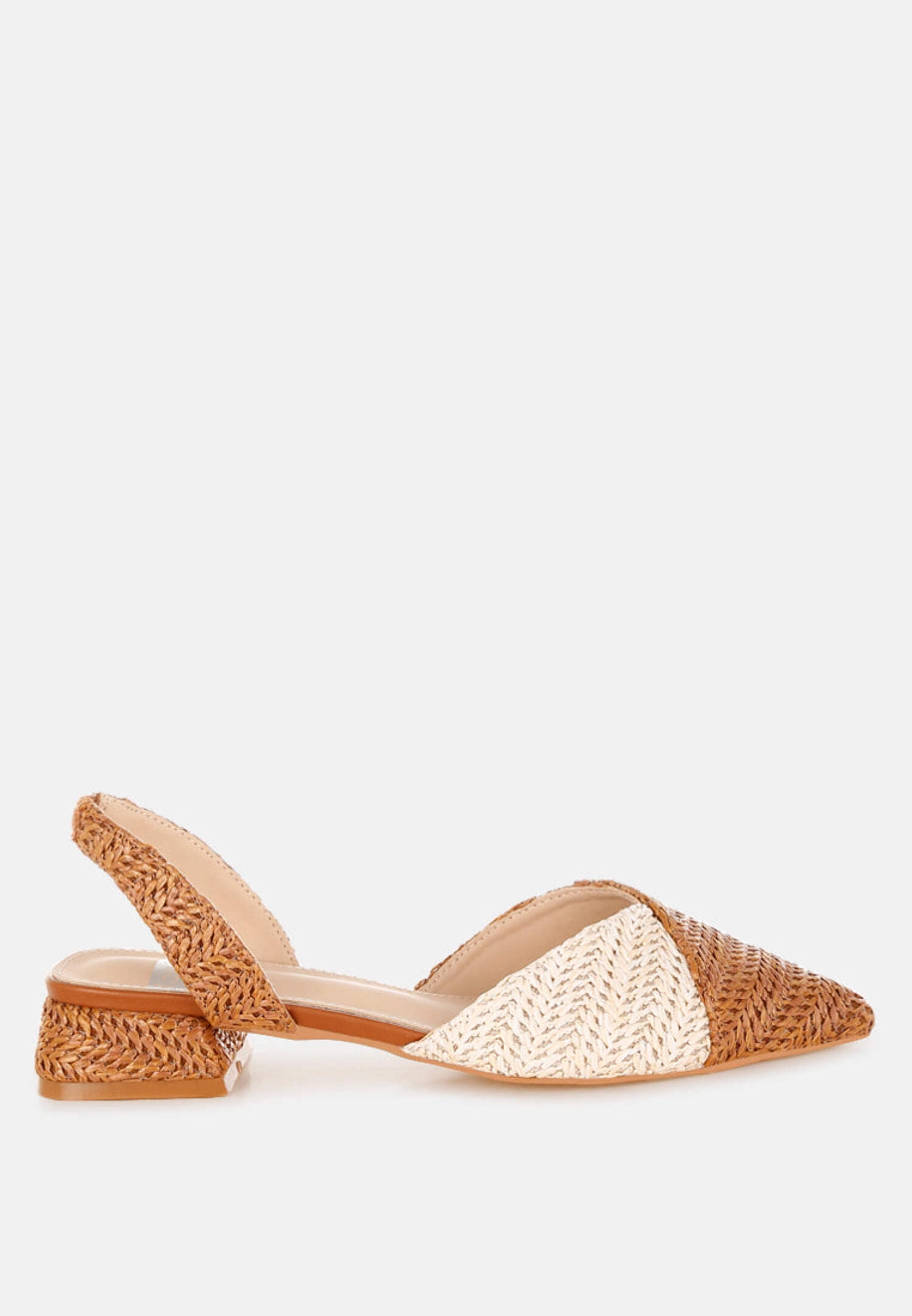 Breathable Knitted Pointed Toe Sandals