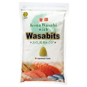 Kinjirushi Japanese Powdered Wasabi Wasabits - 2.2 Lbs (1Kg) / Made From Horseradish, Gluten , Vegan, No Corn Starch, No Additives, Made In Japan, Sushi, Sashimi, Spicy, Pungent