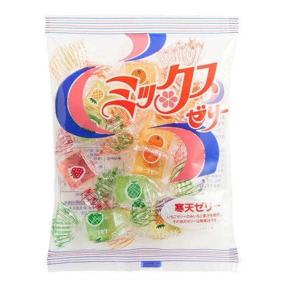 Kinjyo Mixed Fruit Assorted Jelly Candy Bag 5.29 oz 2 each