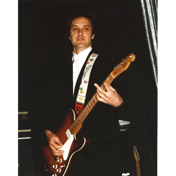 Kinks Band Member on Guitar Photo Print (8 x 10)