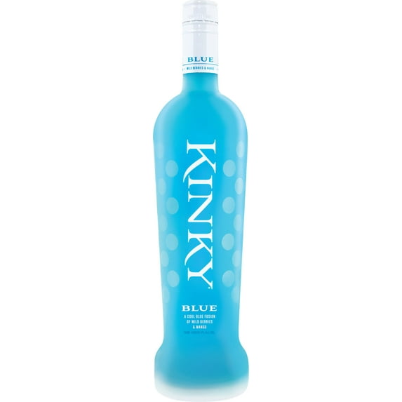Kinky Liqueurs Blue, Vodka, 750ml Glass Bottle, 17% ABV, 25.4 fl oz