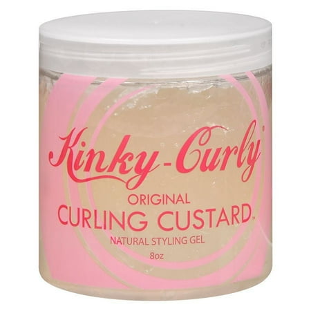 Kinky-Curly Curling Custard 8.0 oz Pack of 3