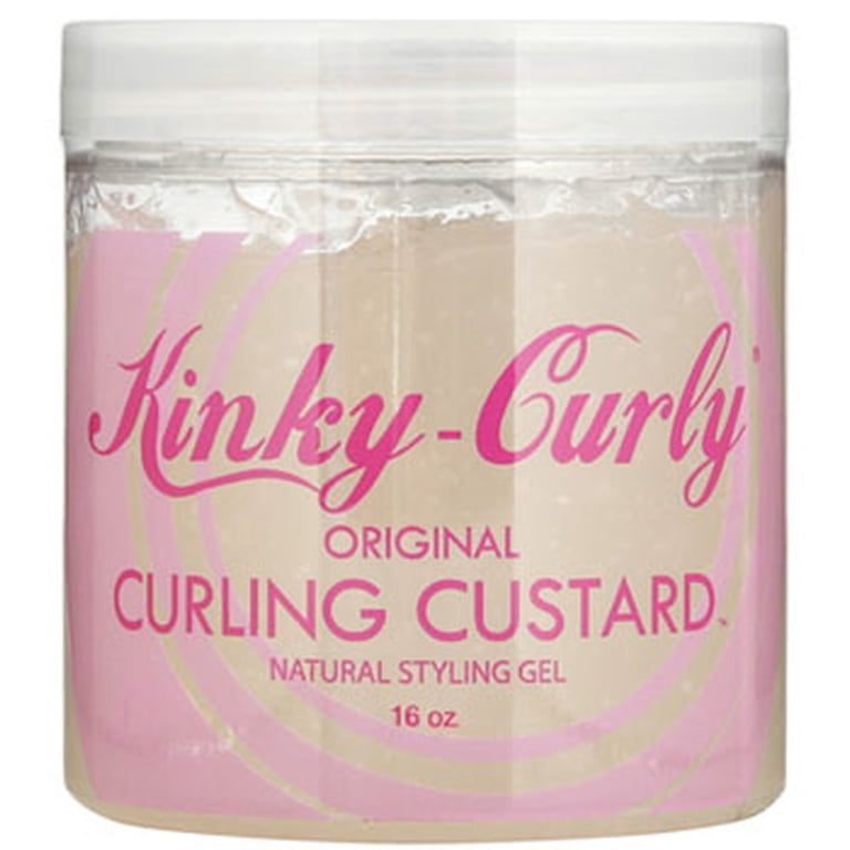 Kinky-Curly Original Curling Custard Natural Styling Gel (Size : 16 oz) -  Walmart.com