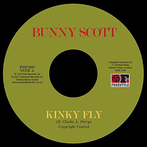 Bunny Scott Kinky Fly/Sweet Loving Love (Vinyl Record) 7" Single