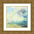 thumbnail image 1 of Kinmont, Andrew 12x12 Gold Ornate Wood Framed with Double Matting Museum Art Print Titled - Autumn Skies, 1 of 4