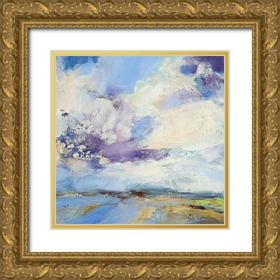 Kinmont, Andrew 20x20 Gold Ornate Wood Framed with Double Matting Museum Art Print Titled - Brisk