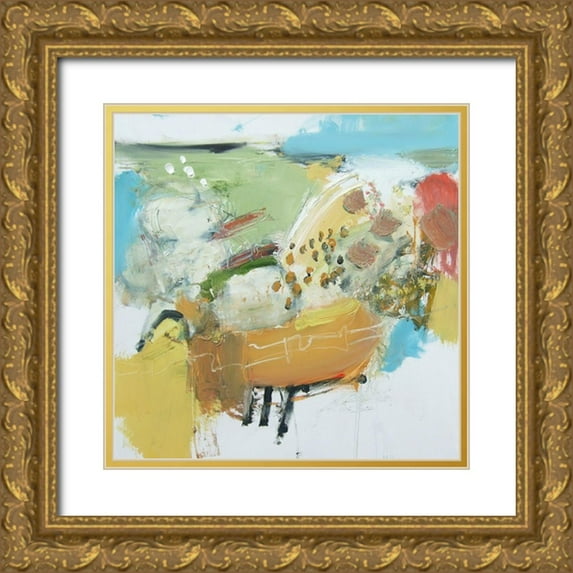 Kinmont, Andrew 20x20 Gold Ornate Wood Framed with Double Matting Museum Art Print Titled - Light as a Cloud