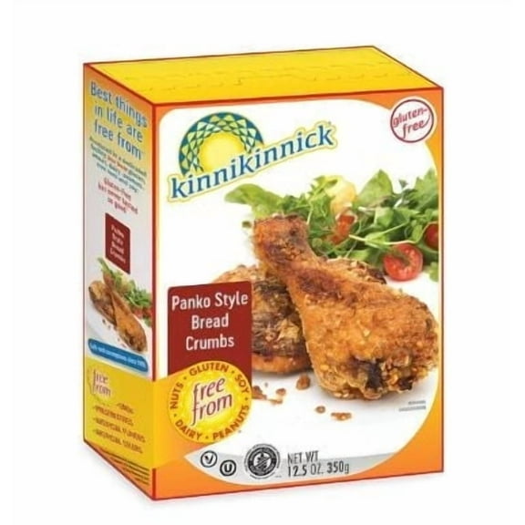 Kinnikinnick Panko Style Bread Crumbs Gluten Free 12.5 oz
