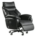 thumbnail image 1 of Kinnls Coast Fully Reclining Modern Minimalist Ergonomic Office Chair (Black）, 1 of 16