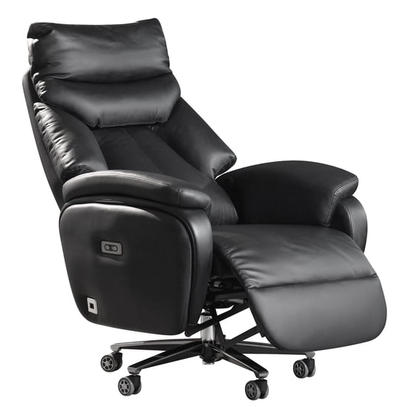 Kinnls Coast Fully Reclining Modern Minimalist Ergonomic Office Chair (Black)