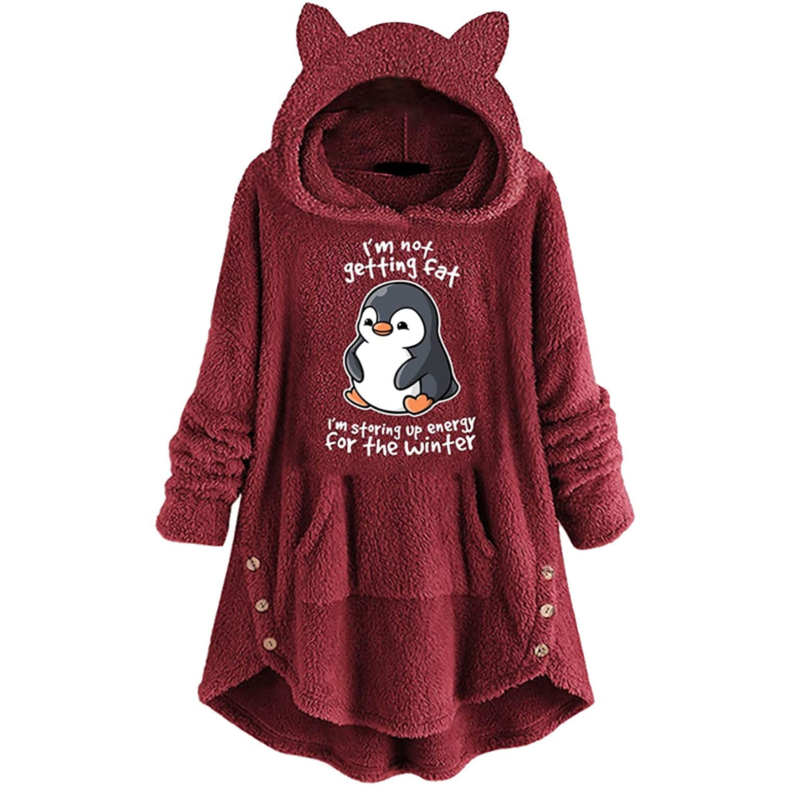 Penguin hoodie hot sale