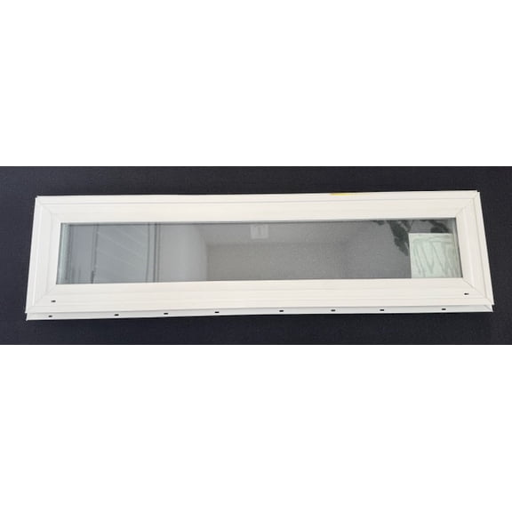 Kinro Vinyl Mobile Home Window 36" x8 " Obscured Fixed Double Pane Glass