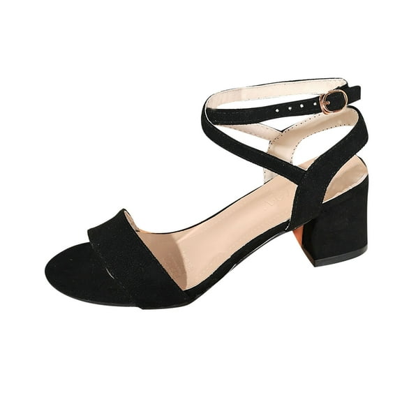 Kinrui Beach Sandals for Women Fashion Women Casual Round Head Comfy Sandals Beach Casual Sandals Shoes