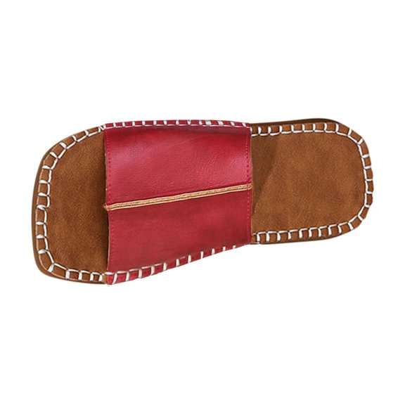 Kinrui Slide Sandals for Women Women's Fashionable And Casual Summer New Solid Color Open Toe Beach Slippers