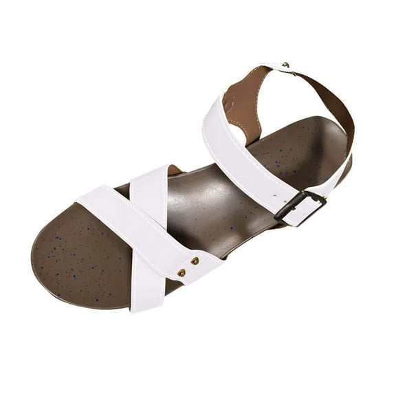 Kinrui Women's Orthopedic Sandals Women's Fashion Casual Wrap-Around Buckle Spring And Summer New Thick-Soled Fish-Mouth Sandals