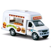 KinsFun Pull-Back 5 inch Die Cast Food / Lunch Truck