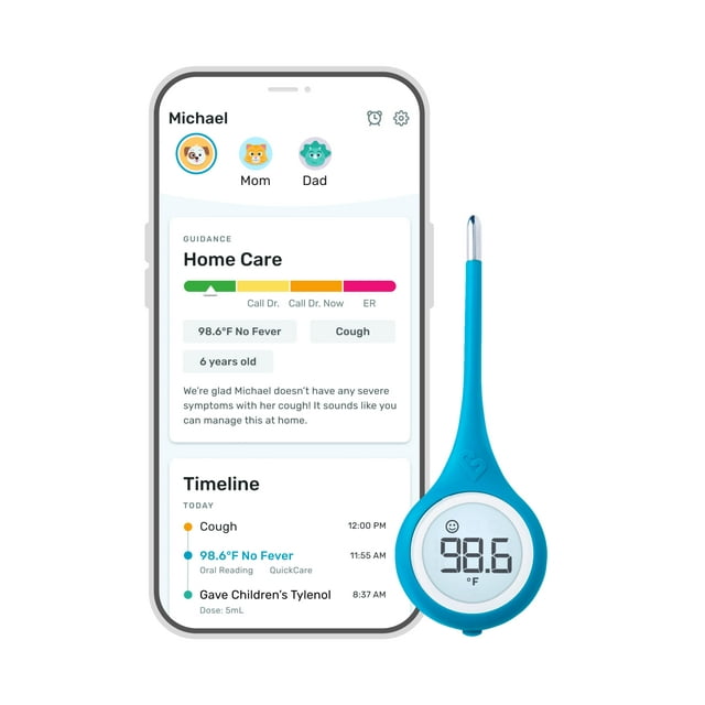 Kinsa Smart,Fever, Digital Medical Baby, Kid and Adult Termometro