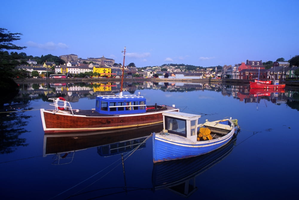 Kinsale Co Cork Ireland Canvas Art - The Irish Image Collection  Design Pics (38 x 24)