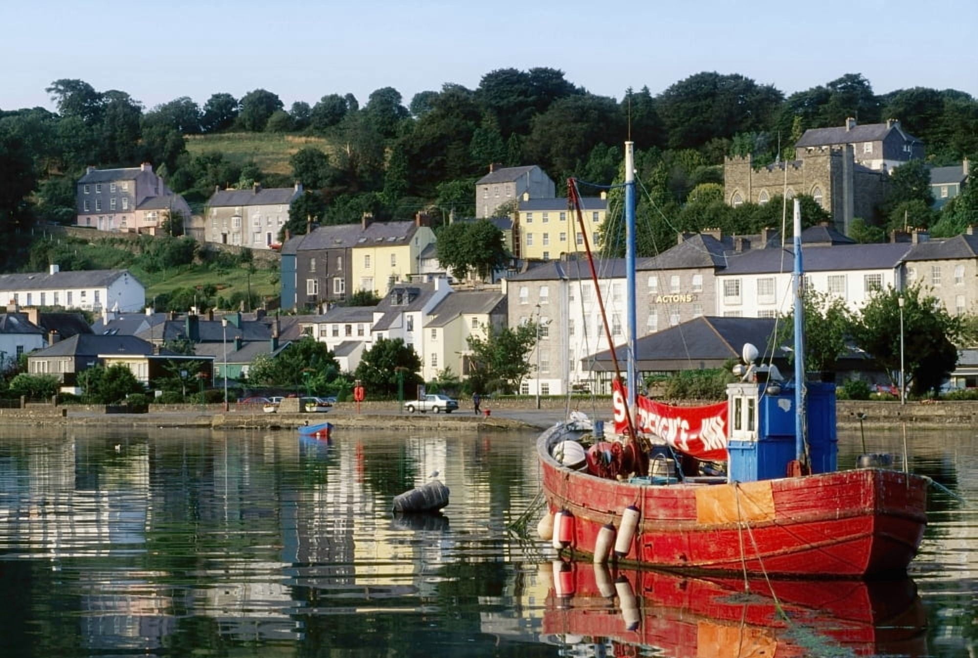 Kinsale Harbour Co Cork Ireland Canvas Art - The Irish Image Collection  Design Pics (36 x 24)