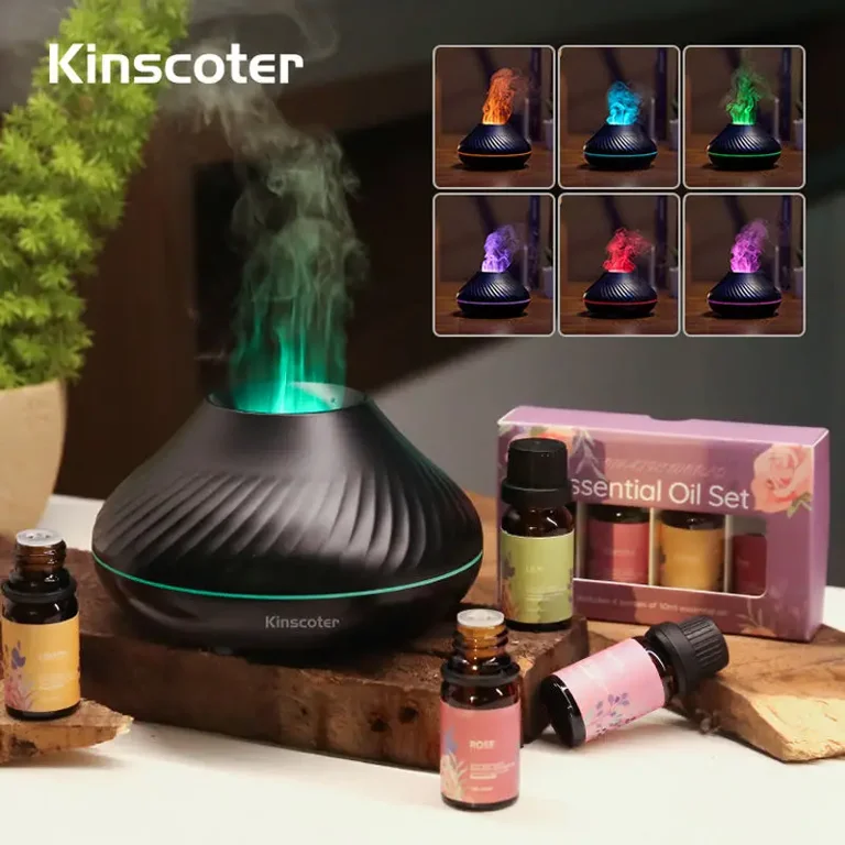 Aroma Diffuser Essential Oil Lamp 130ml Usb Portable Air Humidifier Color  Night - Humidifiers - Aliexpress