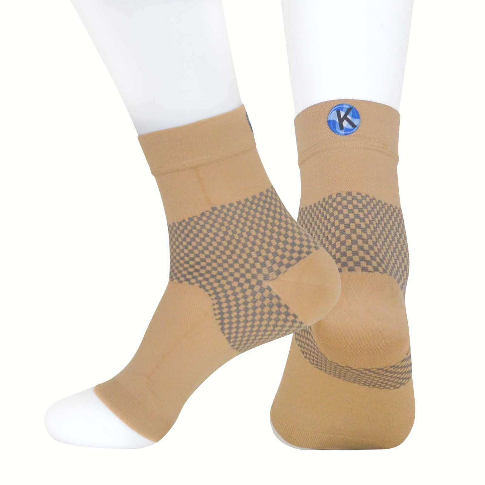 Kinship Comfort Brands Ankle Compression Socks, Support for Swollen ...