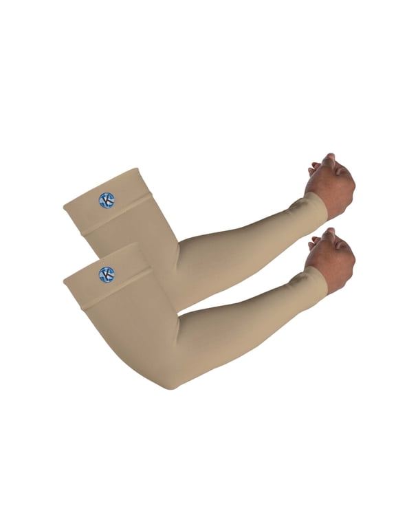 Arm Compression Sleeves for Men & Women | Arm Brace Support Sleeve provides pain relief for Lymphedema, Neuropathy, Arthritis, Bursitis, Tendonitis, Tennis Elbow | 1 Pair