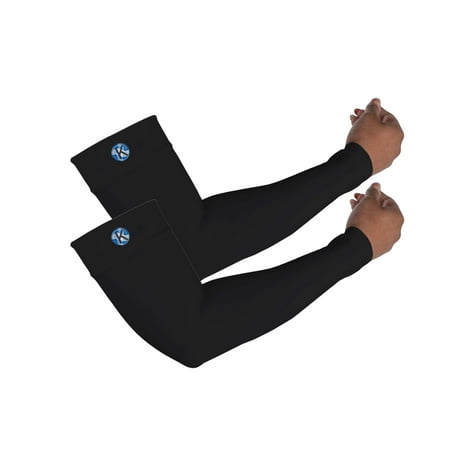 Kinship Comfort Brands Arm Compression Sleeves for Men & Women | Arm Brace Support Sleeve provides pain relief for Lymphedema, Neuropathy, Arthritis, Bursitis, Tendonitis, Tennis Elbow | 1 Pair