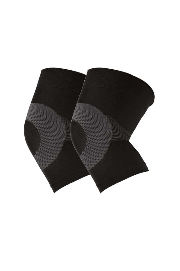 Knee Brace Compression Support Sleeve for Meniscus Tear, Arthritis, Running, Joint Pain Relief & Injury Recovery | 2 Pack