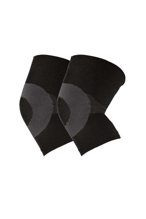 Knee Brace Compression Support Sleeve for Meniscus Tear, Arthritis, Running, Joint Pain Relief & Injury Recovery | 2 Pack