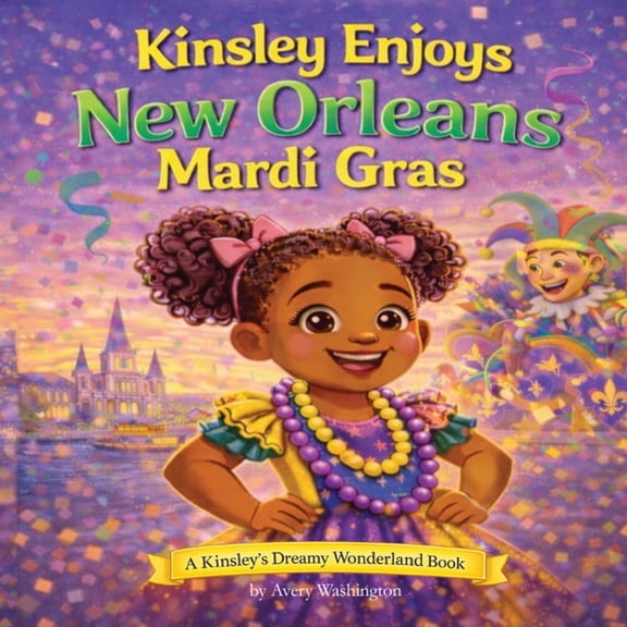 Kinsley Enjoys New Orleans Mardi Gras, (Paperback)