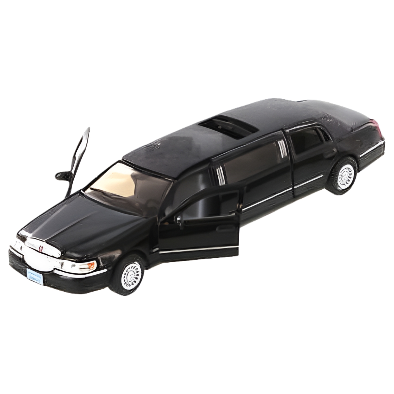 Kinsmart Toy Diecast 1999 Lincoln Town Car Stretch Limousine Limo 1 Kinsmart Toy Diecast 1999 Lincoln Town Car Stretch Limousine Limo 1