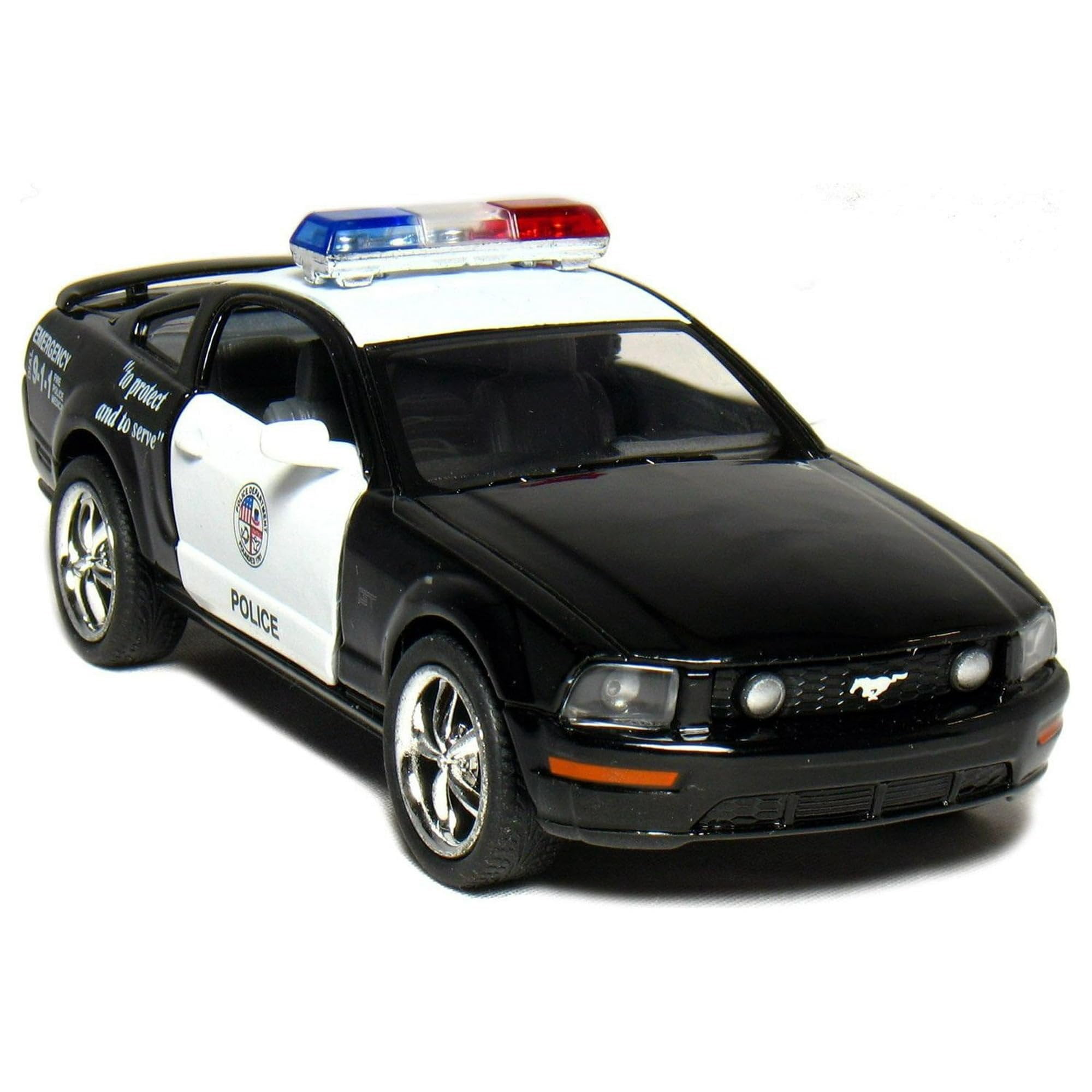 Kinsmart 2006 Ford Mustang GT Police Toy Diecast Metal Car Kinsmart 2006 Ford Mustang GT Police Toy Diecast Metal Car