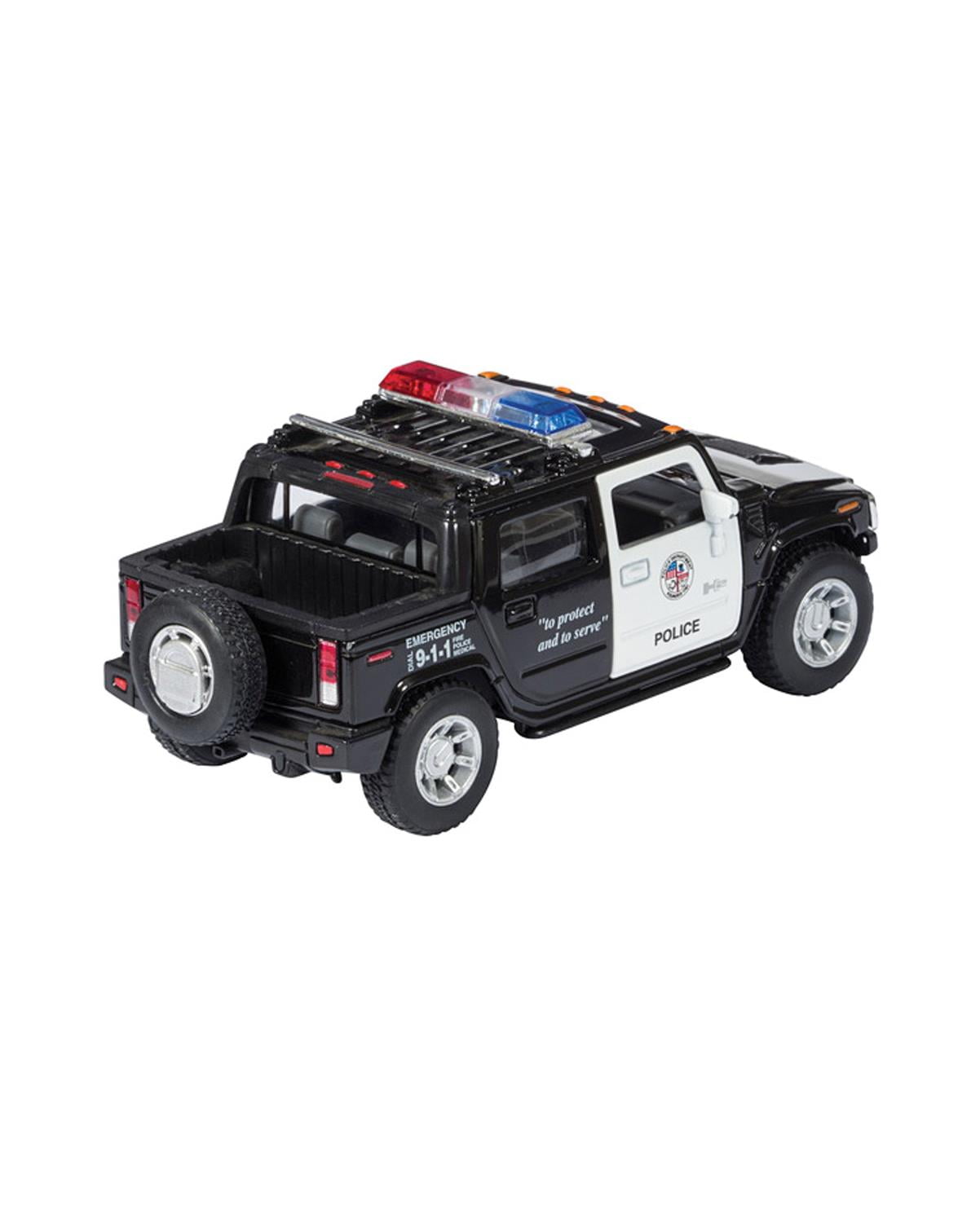 Kinsmart 5 2005 Hummer H2 Sut-Police Truck Diecast Model Car, Hummer H2 Sut-Police Truck, Size: 5