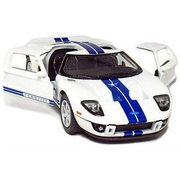 Kinsmart 5" 2006 Ford GT Diecast Model Toy Car 1:36 New - White