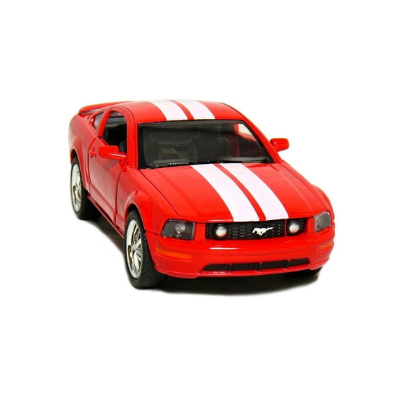 Kinsmart 5 2006 Ford Mustang GT Diecast Model Car, Red Mustang GT, Size: 5