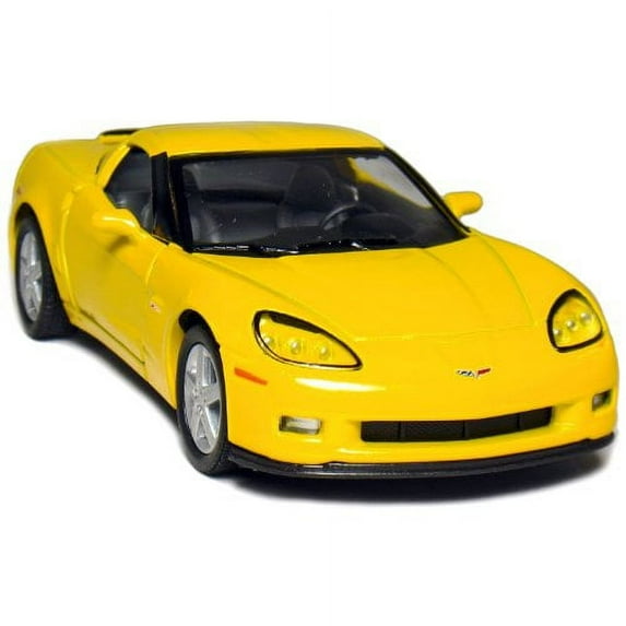 Kinsmart 5 2007 Corvette Z06 136 Scale (Yellow)