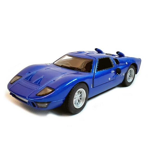 Kinsmart 5" Die-cast: 1966 Ford GT 40 MKII (Blue) 1/32 Scale