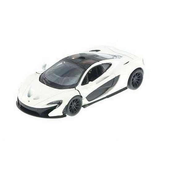 Kinsmart 5" McLaren P1 Diecast Model Toy Car Pull Action 1:36 White