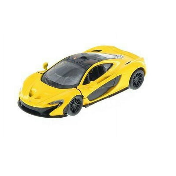 Kinsmart 5" McLaren P1 Diecast Model Toy Car Pull Action 1:36 Yellow